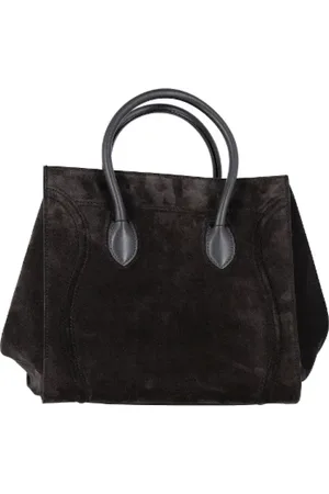 Céline Pre-owned, Kobieta, Czarny, ONE SIZE, Skóra, Pre-owned Suede celine-bags