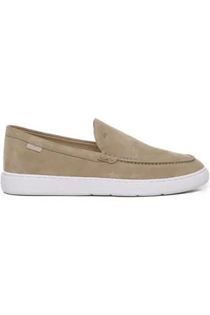 Hogan Buty, Mężczyzna, brązowy, 42 EU, Zamsz, Płaskie Zamszowe Buty z Pianką Pamięci
