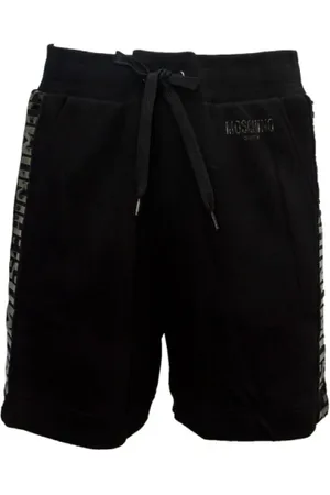 Moschino Szorty, Mężczyzna, Czarny, L, Czarne szorty z bawełny V3A6703 - 9410