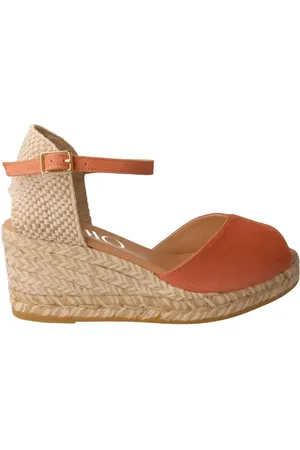 Gaimo Buty, Kobieta, Wielobarwność, 39 EU, Zamsz, Łosoś Espadryle z wycięciem V