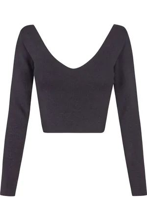 Cortana Koszulki, Kobieta, Czarny, XL, Kiiro, czarny jedwabny punktowy crop top