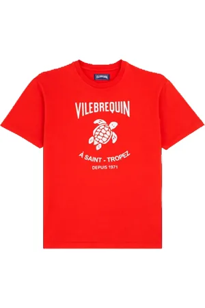Vilebrequin Koszulki, Mężczyzna, Czerwony, L, Czerwone T-shirty i Pola