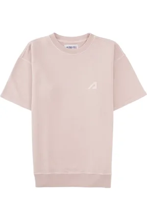 Autry Koszulki, Kobieta, Różowy, L, Różowy Streetwear Sweatshirt Main Man