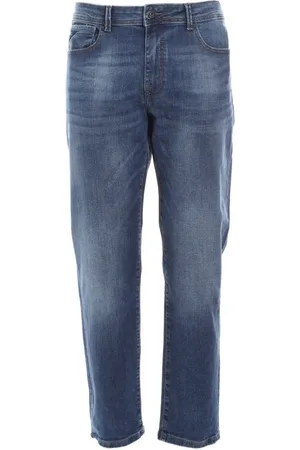 YES ZEE BY ESSENZA Jeansy, Mężczyzna, Niebieski, W30, Denim, Jeansyy z czystymi liniami