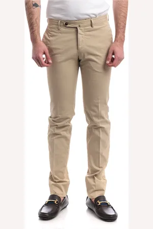 PT Torino Spodnie, Mężczyzna, Beżowy, L, Spodnie Slim Fit