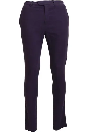Bencivenga Spodnie, Mężczyzna, Fioletowy, S, Slim-fit Trousers