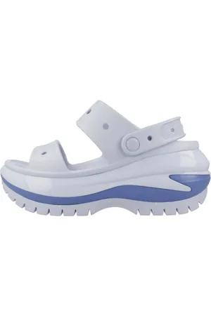 Crocs Buty, Kobieta, Niebieski, 39 EU, Klasyczne Sandały Mega Crush