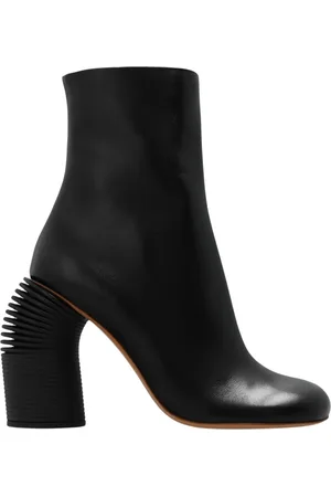 OFF-WHITE Buty, Kobieta, Czarny, 36 EU, Skóra, Botki Tonal