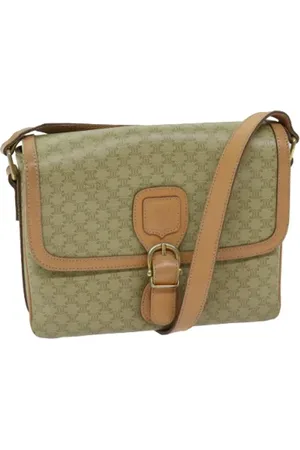 Céline Pre-owned, Kobieta, Beżowy, ONE SIZE, Pre-owned Canvas shoulder-bags