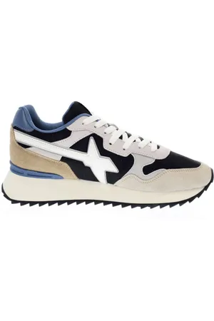 W6YZ Buty, Mężczyzna, Wielobarwność, 44 EU, Retro Running Wielokolorowe Sneakersy