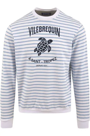 Vilebrequin Bluzy, Mężczyzna, Wielobarwność, S, Białe Swetry Model Vbmsw 0059