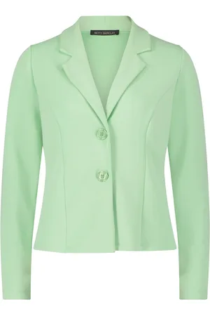 Betty Barclay Kurtki, Kobieta, Zielony, 2XL, Elegancki Blezer z Guzikami
