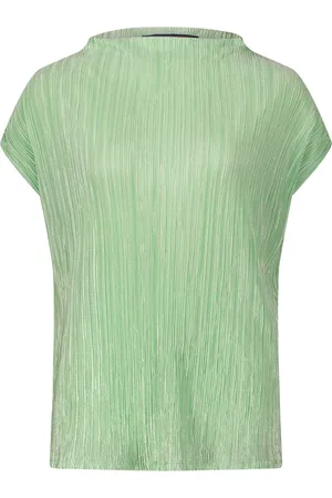 Betty Barclay Bluzki, Kobieta, Zielony, 3XL, Elegancka bluzka z krótkim rękawem