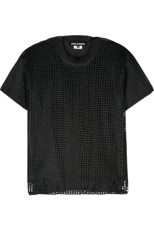 JUNYA WATANABE Koszulki, Kobieta, Czarny, M, Czarna T-shirty i Pola