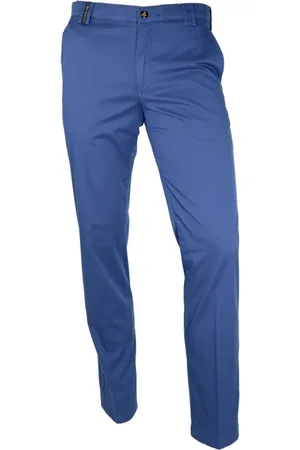 Meyer Spodnie, Mężczyzna, Niebieski, XL, Golf Chino Augusta Perfect Fit Niebieski