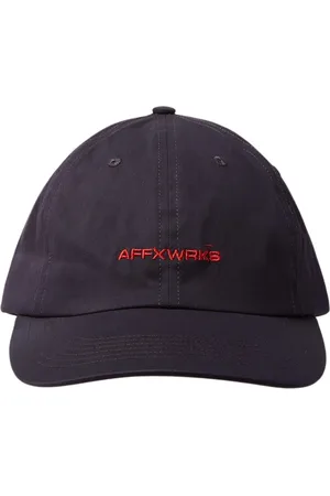 AFFXWRKS Akcesoria, Mężczyzna, Czarny, ONE SIZE, Poliester, Logo Haft Baseball Cap