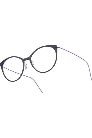 LINDBERG Akcesoria, unisex, Niebieski, ONE SIZE, Minimalistyczne Okulary Tytanowe
