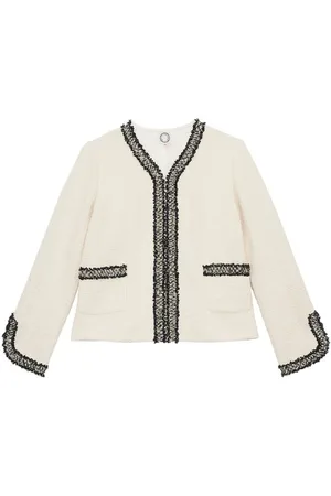 Inès de la Fressange Kurtki, Kobieta, Biały, XL, Kurtka Misia