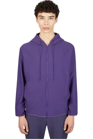 Post Archive Faction PAF Bluzy, Mężczyzna, Fioletowy, M, Center Hooded Sweatshirt