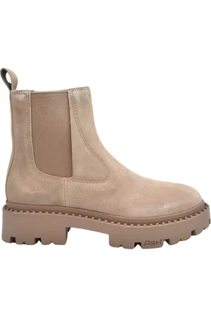 Ash Buty, Kobieta, brązowy, 39 EU, Brązowe Buty na Sznurowadła z Nubuku