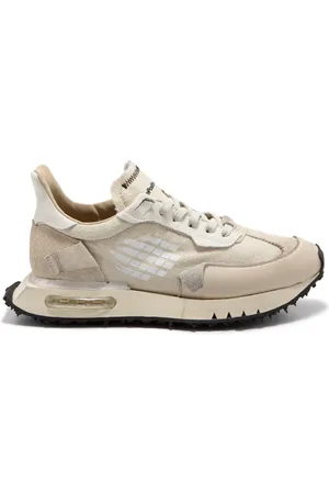 BE POSITIVE Buty, Kobieta, Beżowy, 36 EU, Skóra, Wing Sneakers Space Race