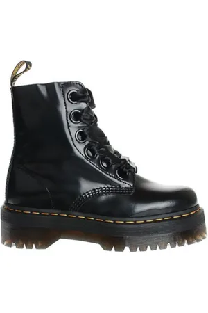 Dr. Martens Buty, Kobieta, Czarny, 40 EU, Buty na platformie z detalami wstążki