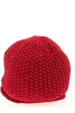 D.A. Daniele Alessandrini Akcesoria, Mężczyzna, Czerwony, ONE SIZE, Stylowe czapki beanie na każdą okazję