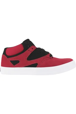 Dcshoes Buty, Mężczyzna, Czerwony, 40 EU, Buty Skate Mid-top z Wsparciem Kostki