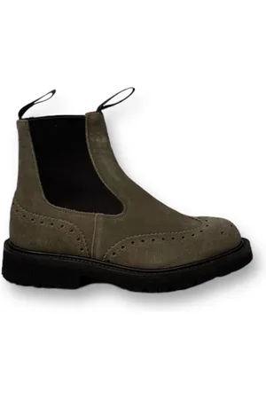 TRICKERS Buty, Kobieta, Zielony, 36 1/2 EU, Stylowy Country Dealer Boot
