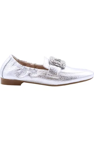 E mia Buty, Kobieta, Szary, 36 EU, Eleganckie Mokasyny Chania