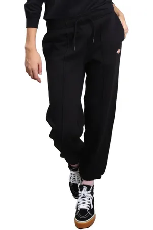 Dickies Spodnie, Kobieta, Czarny, S, Czarne Mapleton Sweatpants dla Kobiet