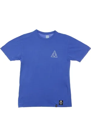 Huf Koszulki, Mężczyzna, Niebieski, S, Niebieski T-shirt Nebulas Essentials