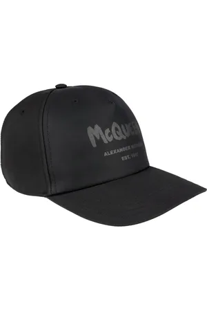 Alexander McQueen Akcesoria, unisex, Czarny, S, Stylowa Queen Cap