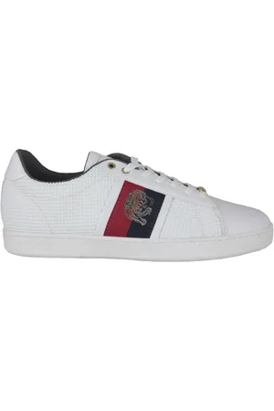 Cruyff Buty, Mężczyzna, Biały, 41 EU, Buty Barcelona Stripe