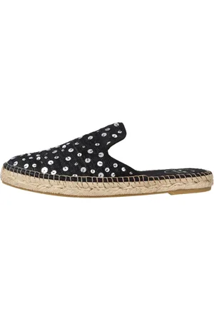 Toni Pons Buty, Kobieta, Czarny, 36 EU, Stylowe płaskie espadryle dla kobiet