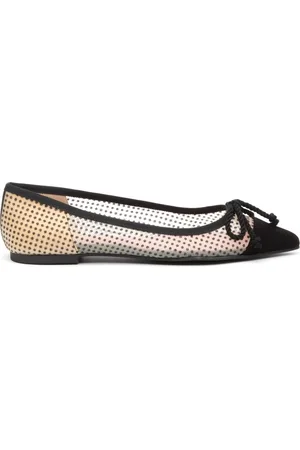 Pretty Ballerinas Buty, Kobieta, Beżowy, 37 EU, Transparentne baleriny w kropki