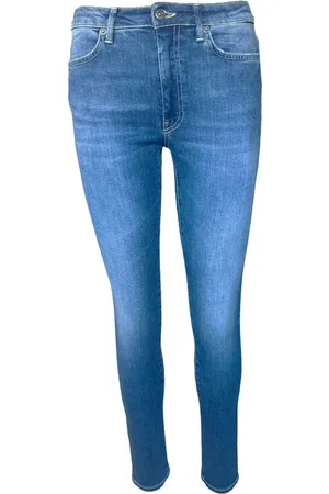 Dondup Jeansy, Kobieta, Niebieski, W29, Bawełna, Super Skinny Fit Jeansy
