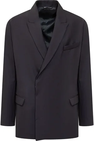 COSTUMEIN Kurtki, Mężczyzna, Niebieski, L, Elegancki Niebieski Dwurzędowy Blezer