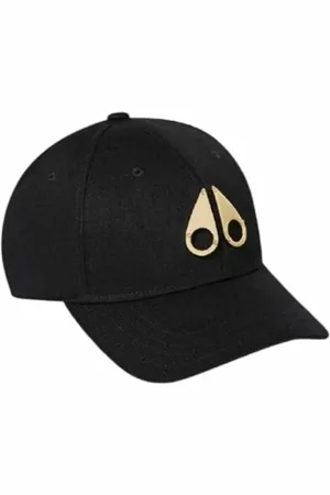 Moose Knuckles Akcesoria, Mężczyzna, Czarny, ONE SIZE, Czarna Czapka z Logo Stylowa