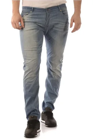 D.A. Daniele Alessandrini Jeansy, Mężczyzna, Niebieski, W28, Denim, Stylowe Jeansyy Denim