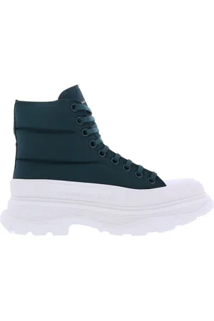 Alexander McQueen Buty, Kobieta, Niebieski, 39 EU, Trampki Damskie z Kanwy