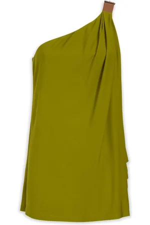 Alberta Ferretti Koszulki, Kobieta, Zielony, M, Elegant Sleeveless Top