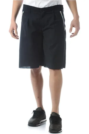 D.A. Daniele Alessandrini Szorty, Mężczyzna, Niebieski, M, Stylowe Bermuda Three Bave Shorts