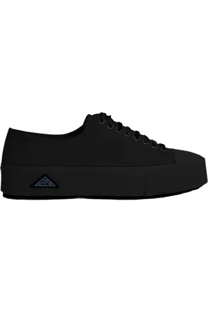 OAMC Buty, Mężczyzna, Czarny, 44 EU, Canvas Lace Up Sneakers