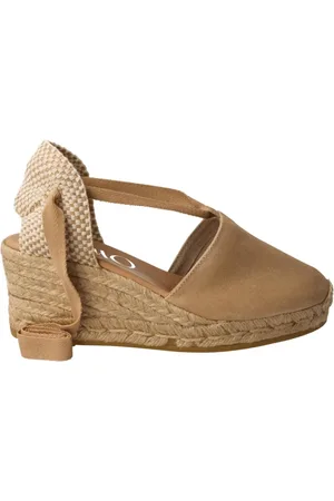Gaimo Buty, Kobieta, Beżowy, 39 EU, Zamsz, Beżowe Espadryle z Kokardą