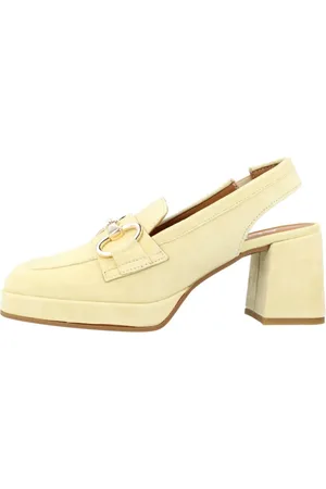 Alpe Buty, Kobieta, Żółty, 39 EU, Stylowe Vogue Mokasyny