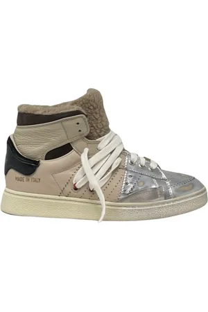 Hidnander Buty, Kobieta, Szary, 39 EU, Skóra, Cage Dual Polar Fleece Sneakers