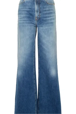 La DoubleJ Jeansy, Kobieta, Niebieski, W30, Denim, Vintage Flare Denim Jeansy