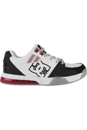 Dcshoes Buty, Mężczyzna, Wielobarwność, 44 EU, Zamsz, Premiumowe Skórzane Sneakersy z Haftowanym Logo