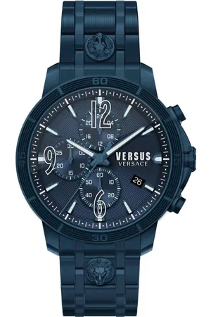 VERSACE Akcesoria, Mężczyzna, Niebieski, ONE SIZE, Chronograf Męski Bicocca